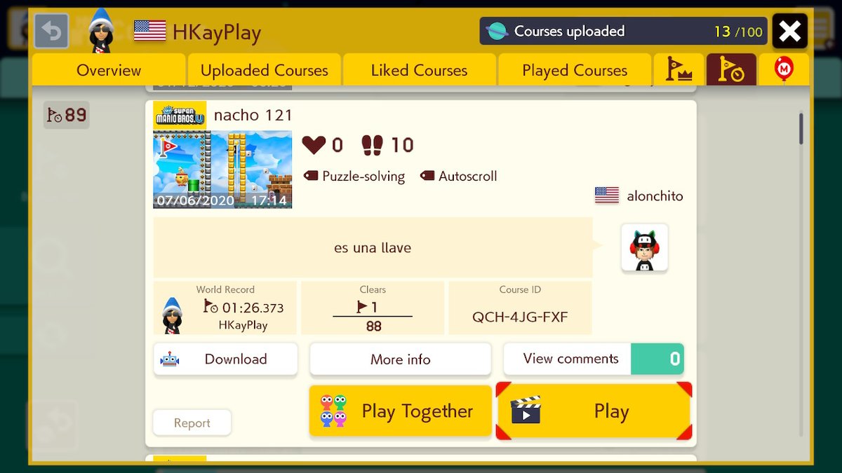 HKayPlay's tweet photo. Tonight was a lucky night! #SuperMarioMaker2 #NintendoSwitch #hotgarbage #hkayplay #luigi #nintendo #gaming #uncleared https://t.co/R96hHfgZUK
