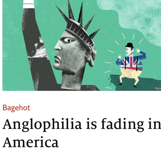 AnnBerry_NYC's tweet photo. A little less spring in fellow expat steps today! ⁦@TheEconomist⁩ #borninlondon #MadeInAmerica https://t.co/VzkCYxf4bU