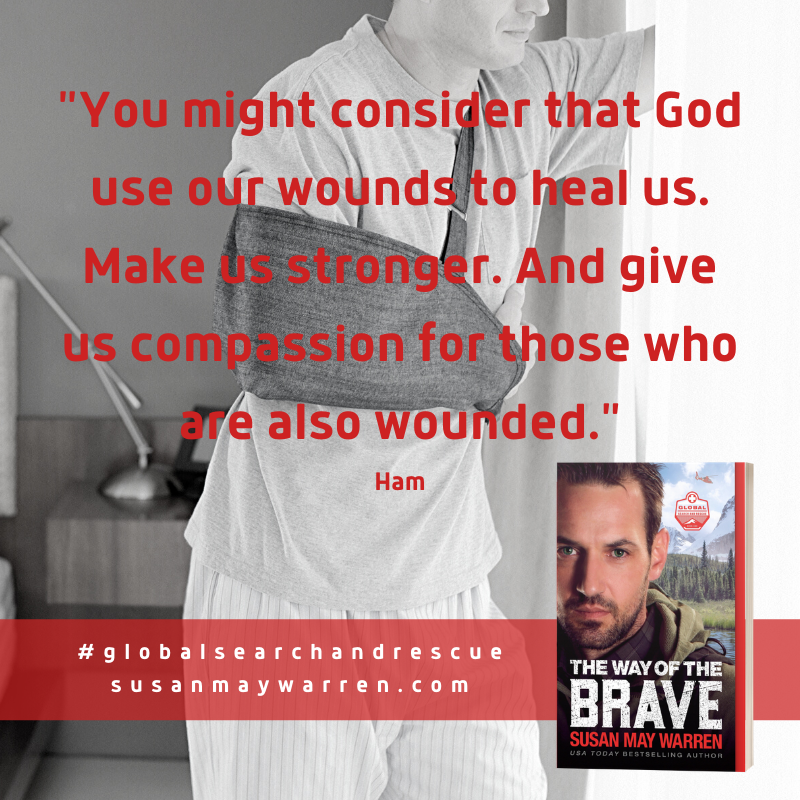 SusanMayWarren's tweet photo. Wise words from Hamilton Jones in THE WAY OF THE BRAVE. I love Ham π
Amazon: https://t.co/afO8lO4775
Christianbook: https://t.co/Ap4gKHGbTh
B&N: https://t.co/Hoq2BVWyGt
Kobo: https://t.co/a7hdeD8j4F
#thewayofthebrave #globalsearchandrescue #epicromanticadventure #denali https://t.co/329LH721RN