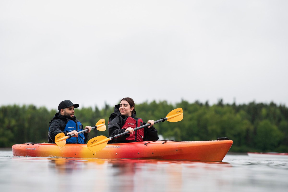 Franklin_Graham's tweet photo. One activity that our military couples enjoy during their week at @SamaritansPurse #OperationHealOurPatriots is kayaking. Last week, Army Specialist Brad Martinez and his wife Jesy were able to spend some time together on the water in Alaska. https://t.co/rLc0Uz71Vd