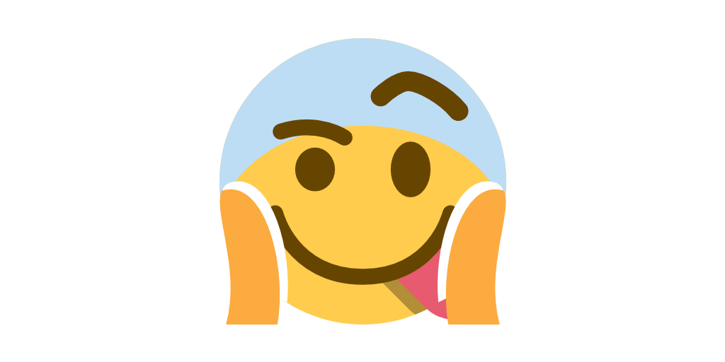 EmojiMashupPlus's tweet image. base from 😱 (fear)
eyes from 🤨 (raised-eyebrow)
mouth from 😋 (licking-lips)