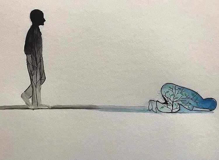 - ”وقربني اليك قرب المحب لا قرب المحتاج يا اللّه.“ 🖤