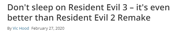 REB1901's tweet photo. @abner_cl @rebtain No te culpo, este Reb es un loco. Creer que RE7 estuvo en desarrollo mucho antes, es estúpido. 

De seguro también pensó que RE3 Remake era brillante. https://t.co/aG3OGRH3av