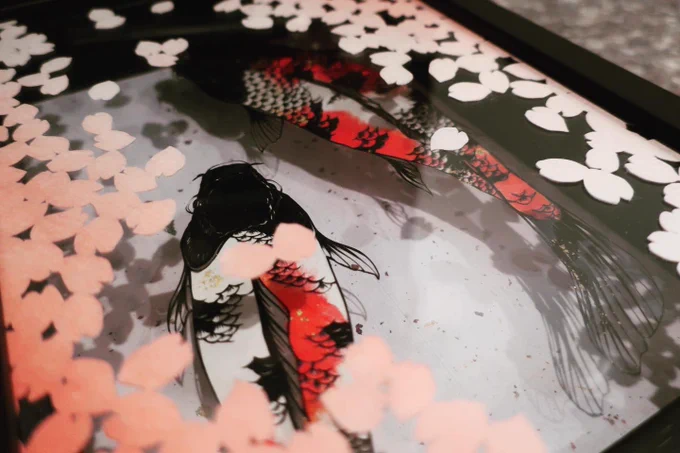 主にお花の切り絵作ってます?
 #作品を見て下さいあわよくばフォローしてください祭
#切り絵 