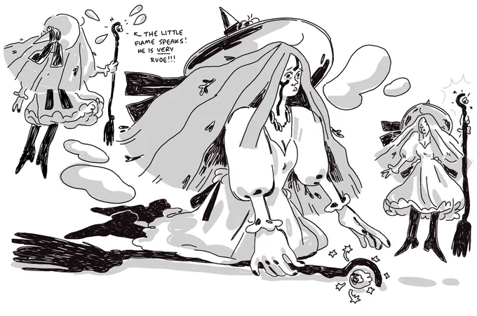 A cursed little witch I've been messing around with!!! 