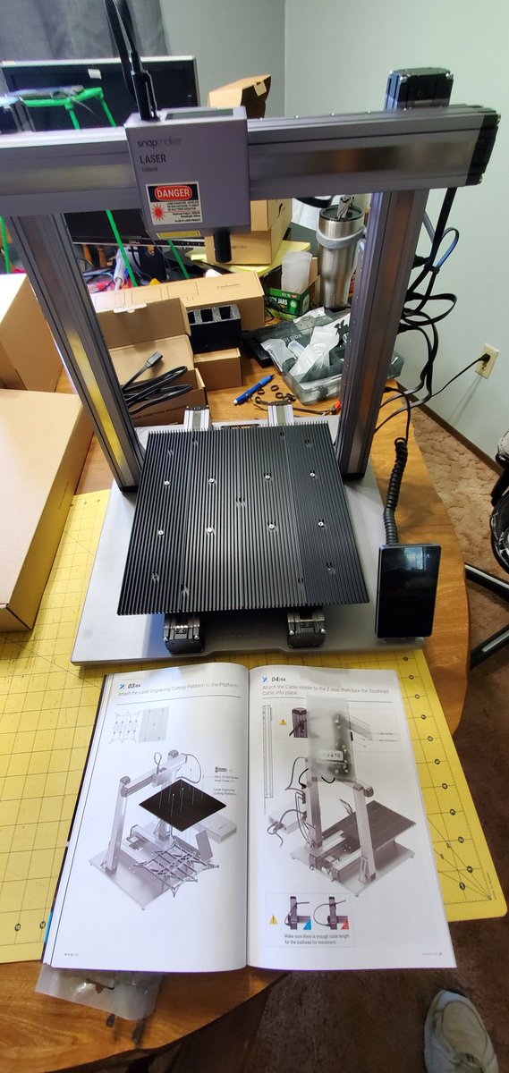 TimmGleason's tweet image. Almost finished...
#Snapmaker3in1