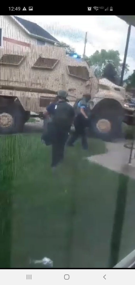 Winona PD brought a mine resistant vehicle to a knife fight. What the fuck kind of protocol is that? Please call/email them and ask yourself. It is not normal to live in a militarized police state.