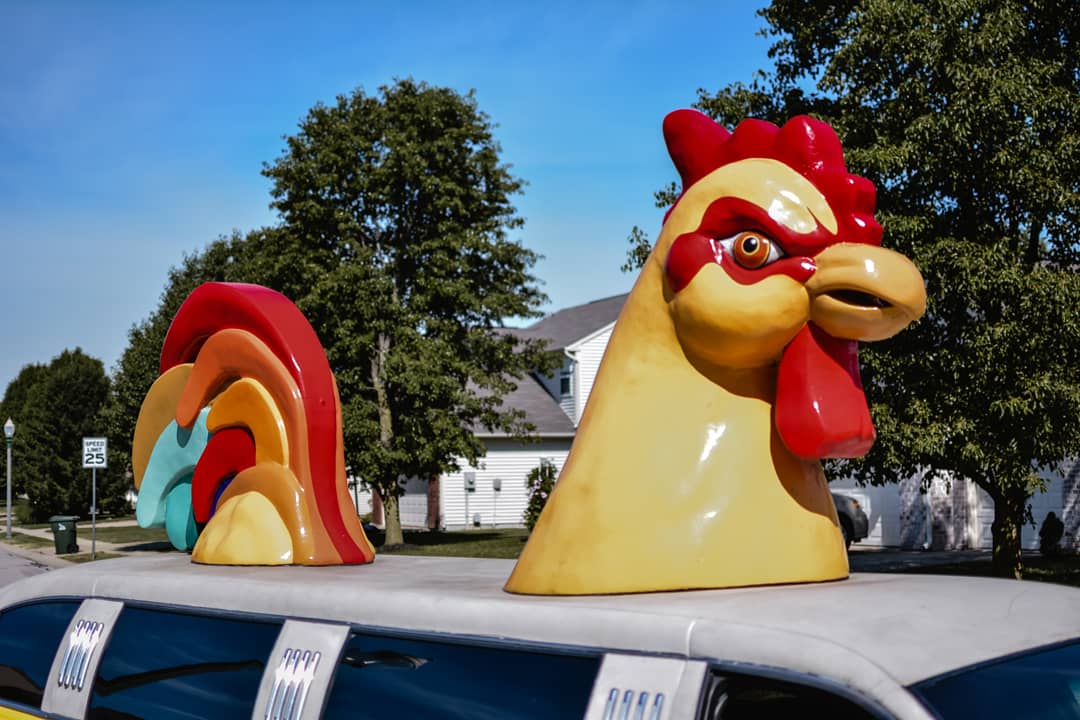 MDBennettEDU's tweet photo. When you can't have a typical party with all your friends &amp; your trip to Pennsylvania gets canceled due to Covid19 leave it to your mama to get creative 🐓🐓
@ChickenLimo #chickenlimo #thisis6 #birthdayboy https://t.co/ltM7byeUDA