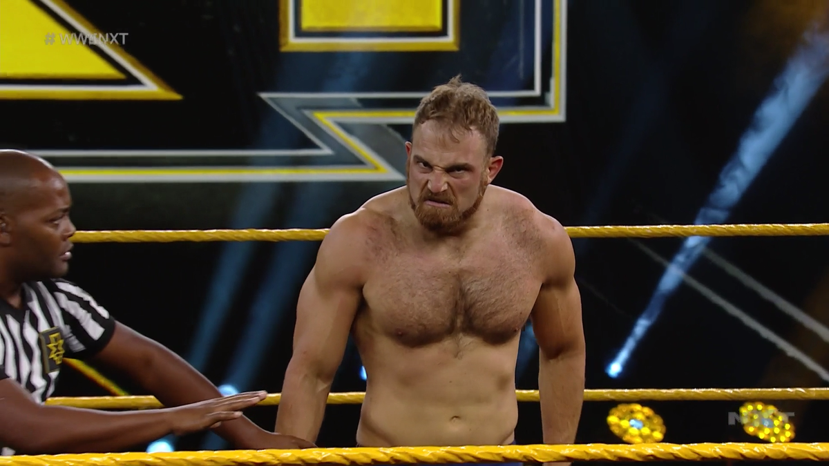 WWENXT's tweet photo. It may not look like it, but #TimothyTatcher just picked up the win on #WWENXT. https://t.co/afDEEbItQ5