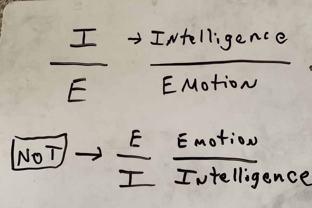 coachs717's tweet photo. Wednesday Mind Candy:
EMOTIONAL HIJACKING!
When your EMOTIONS overtake your INTELLIGENCE! Keep your “I” over your “E” #totalplayerdevelopment https://t.co/p1DbF5mwnL