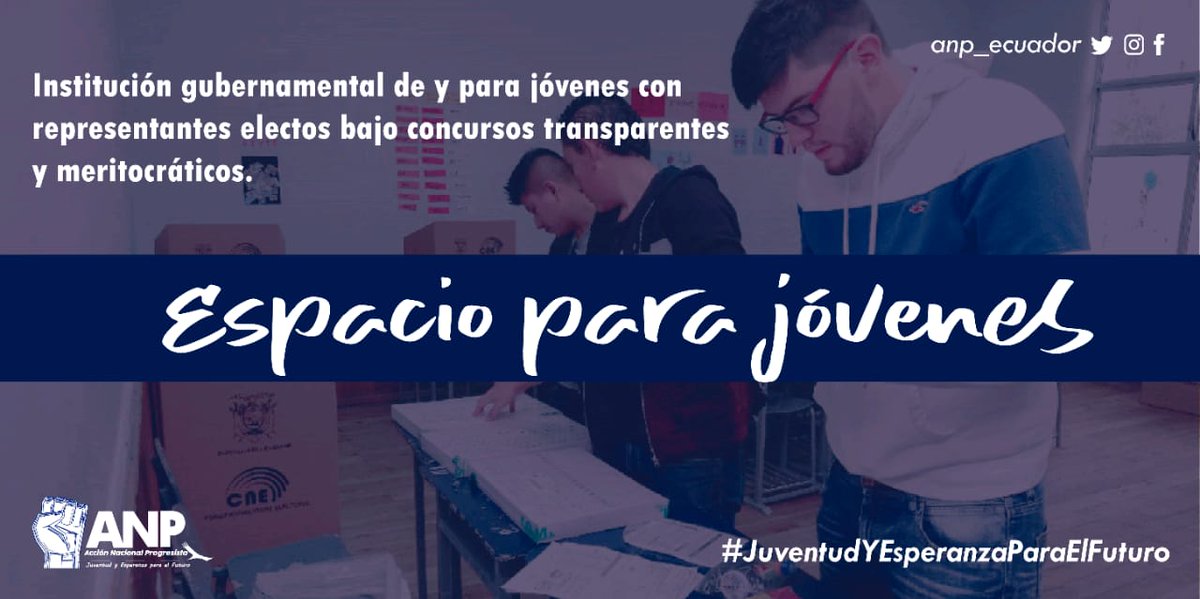 SeilerJacobo's tweet photo. #JuventudYEsperanzaParaElFuturo @anp_ecuador https://t.co/QQBTdLdL1s