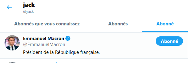 AnonGilet2's tweet photo. Hey @jack, why are you following @EmmanuelMacron and don't defend the #FreeSpeech ?

Lots of Activist are censored by @Twitter, but you don't make anything to help them..

#Anonymous @YourMarkLubbers @ChalecosAmarill @An0n2Fr @YourAnonS0u1 @YourAnonAlerts @Miss_greyhat @GroupAnon https://t.co/z35rdf5jih