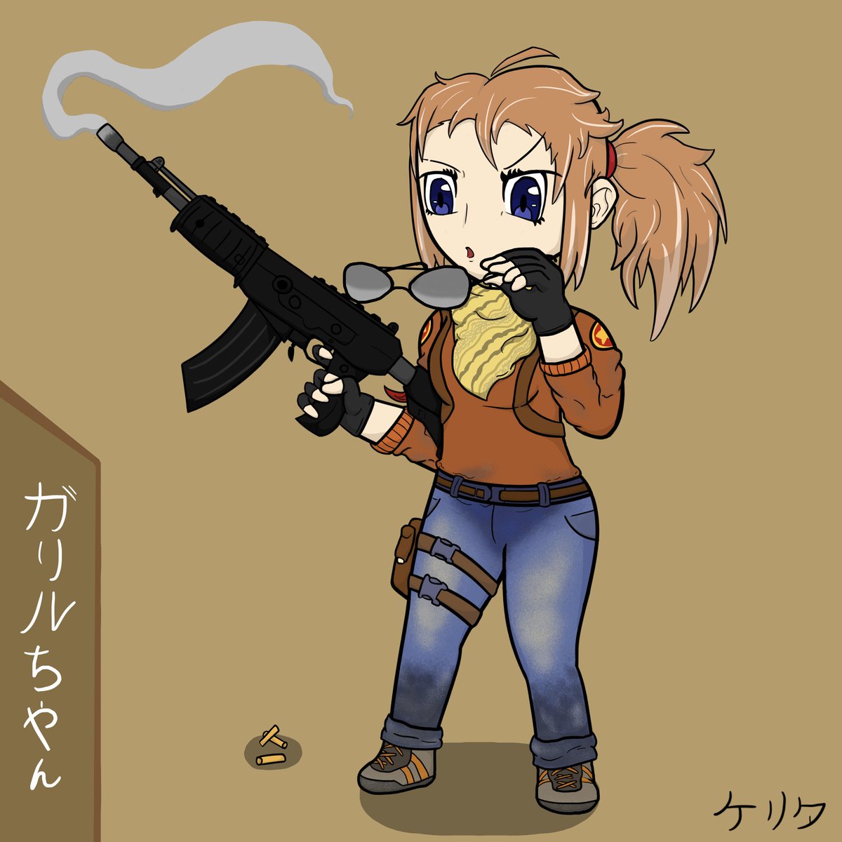 AngeloGardevoir's tweet photo. Here is Galil-Chan! I'm thinking drawing all of the weapons from Csgo as gun girl's stay tuned till then and hope you enjoy. 
#csgo #anime #manga #soldier #girl #GirlGunAnimeFans #GunFans #Guns #Cutegirls #Kawaii #Picsanime https://t.co/5471vNIxFG