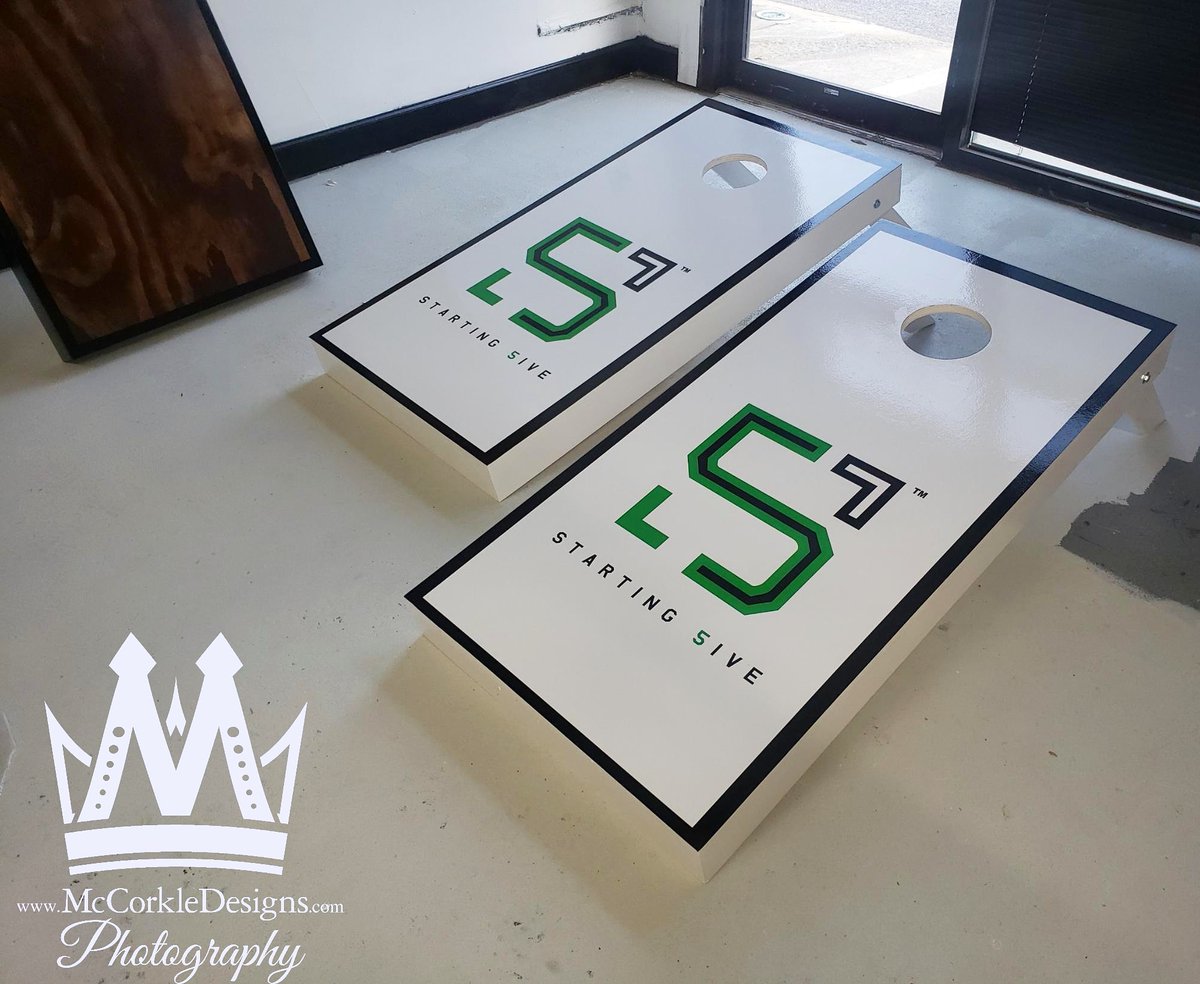 McCorkleDesigns's tweet photo. #starting5
#company #cornhole #boards #corntoss #college #custom #cornholeboards #corntoss #beanbag #football #nfl #lawngame #outdoor #lawn #game #custom #design #designed #recreation #recroom #aca #boardgames @mccorkledesigns #mccorkledesigns https://t.co/c6JaJs3TBk