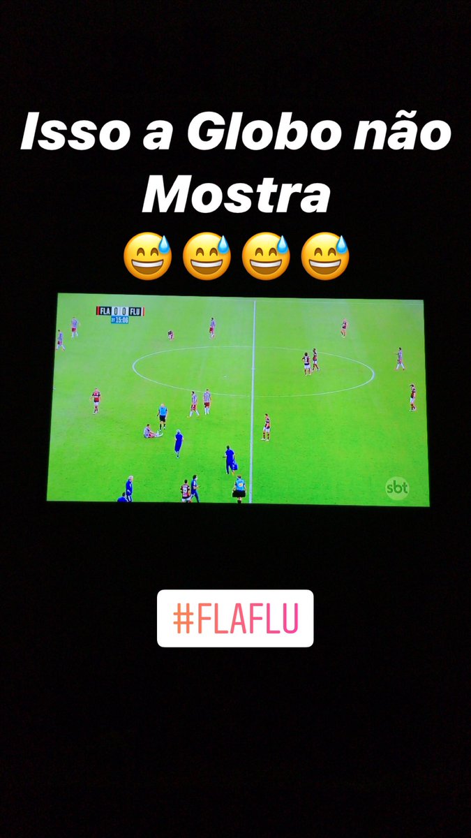 edbraulio's tweet photo. #FlaFluNoSBT https://t.co/PaVMSmlXOb
