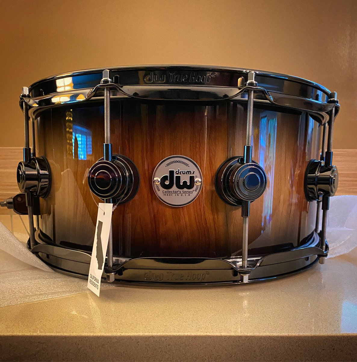 GilSharone's tweet photo. Welcome to the family 🤩🥁🔥 @dwdrums Pure Almond 6.5x14” snare. ⁣
⁣
#newsnarewhodis #dwdrums #purealmond #tightfade #videocomingsoon https://t.co/CCMkz7xtkh