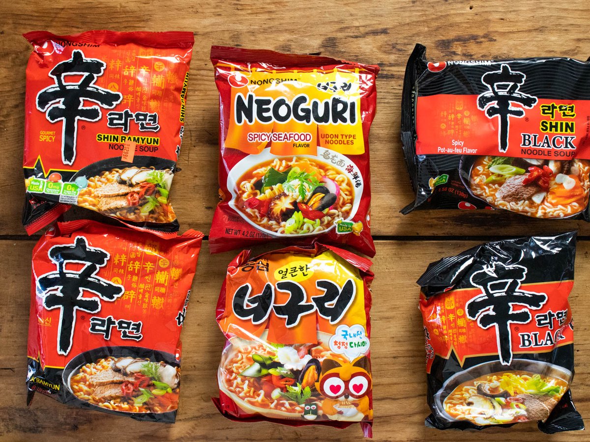 First off if these aren't the ramen you're buying, ya gotta upgrade. Even if you have to order them online idc. Spicy seafood is pretty much my go to.