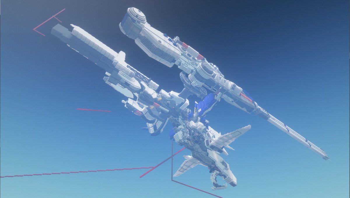 Basara_Tao's tweet photo. work in progress #Minecraft #Minecraftbuilds #Minecraft軍事部 #Deepstriker https://t.co/Dp8T0PG5mb