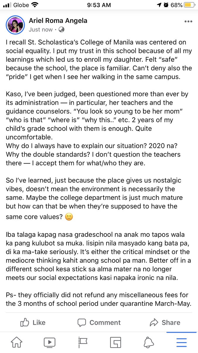 ArielRomaAngela's tweet photo. Sum up of my daughter’s 2 years stay in St. Scholastica’s College of Manila’s grade school. #changeoftides though it’s been a long time coming https://t.co/tmJs6Tatdx