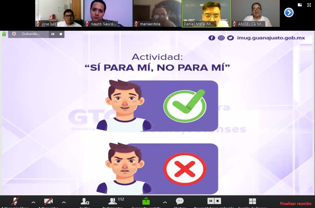 ISMujeres1's tweet photo. Hoy, en coordinación con el @IMUGto iniciamos la capacitación en el "Modelo de atención a hombres generadores de violencia hacia las mujeres", dirigido a personal de las dependencias que integran el #SEPASEVM.
#SinaloaQuédateEnCasa🏡
#AislamientoSinViolencia🙅🏻♀️
#ISMujeresATuLado https://t.co/sbV8Q9pR6F
