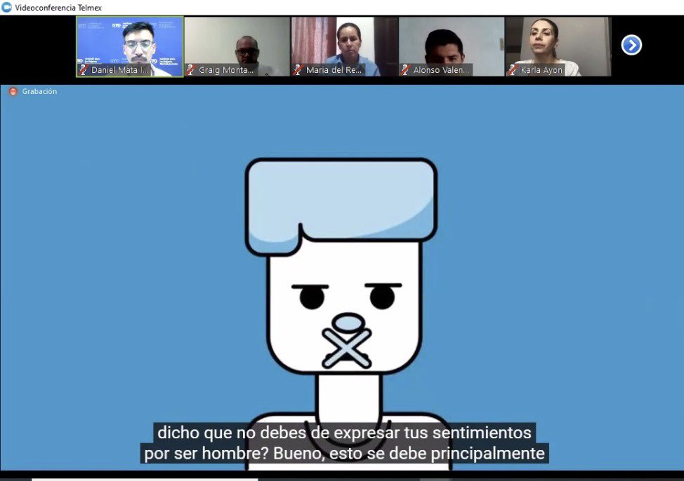 ISMujeres1's tweet photo. Hoy, en coordinación con el @IMUGto iniciamos la capacitación en el "Modelo de atención a hombres generadores de violencia hacia las mujeres", dirigido a personal de las dependencias que integran el #SEPASEVM.
#SinaloaQuédateEnCasa🏡
#AislamientoSinViolencia🙅🏻♀️
#ISMujeresATuLado https://t.co/sbV8Q9pR6F