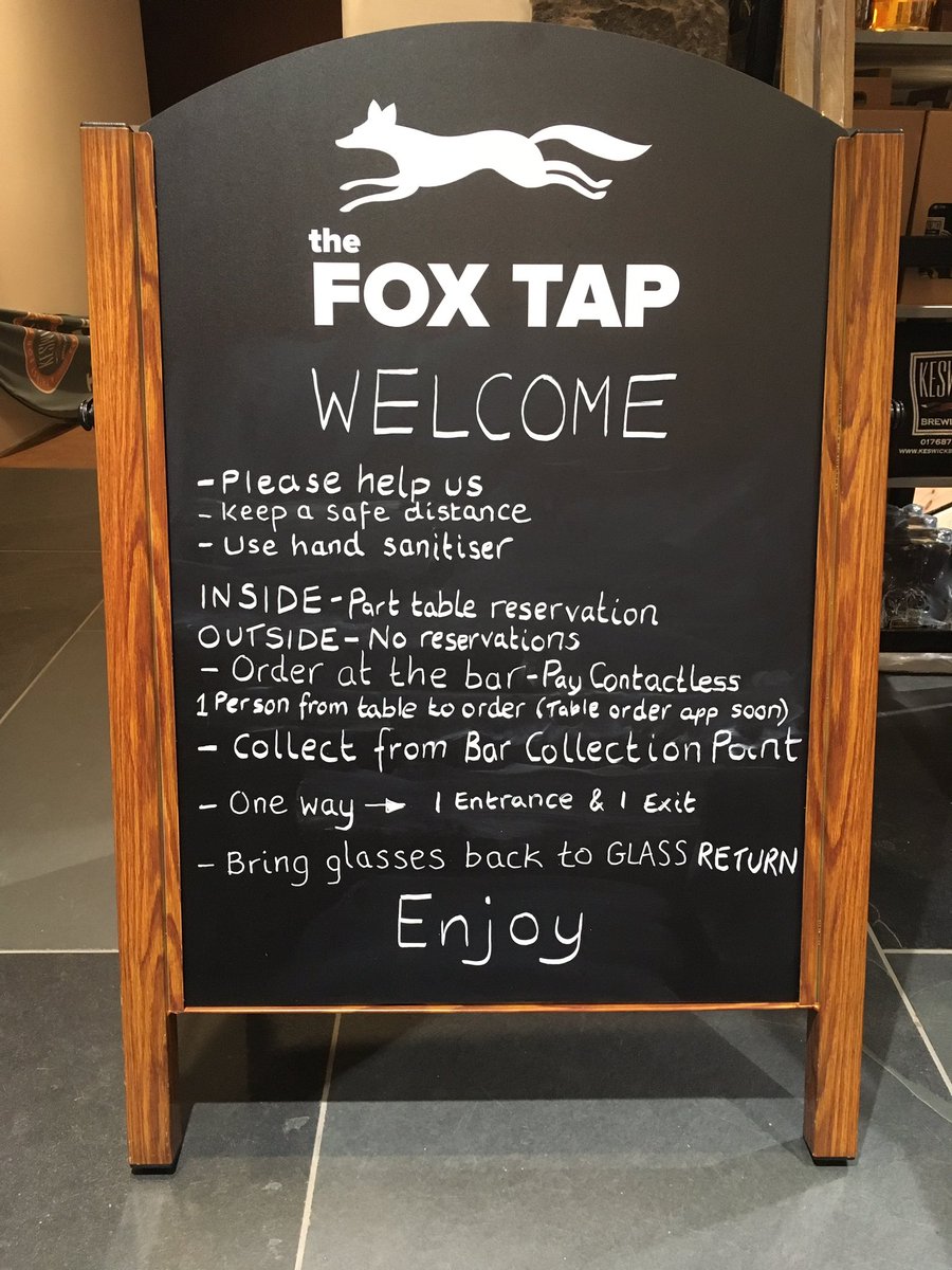 KeswickBrewery's tweet photo. Today is the day 🍻
We cannot wait to welcome you all back.
We are open Thursday – Saturday 12–5 initially.
We are offering a table reservations option for our inside tables for those who would like to book (drinks only). Our outside tables are available without booking. https://t.co/l5hdwthuNv