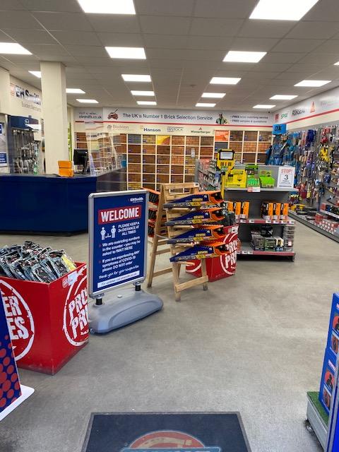 EHSmith's tweet photo. Our Sutton Coldfield branch is now OPEN & looking great with new lighting and all the social distancing measures!
Pop in & take a look round, book a pre-ordered collection or enquire about a local delivery.
#suttoncoldfield #properservice #open #buildingmaterials https://t.co/24vWxRnAbu