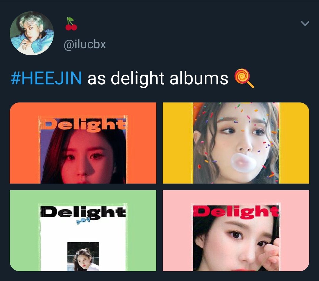 loona as delight covers