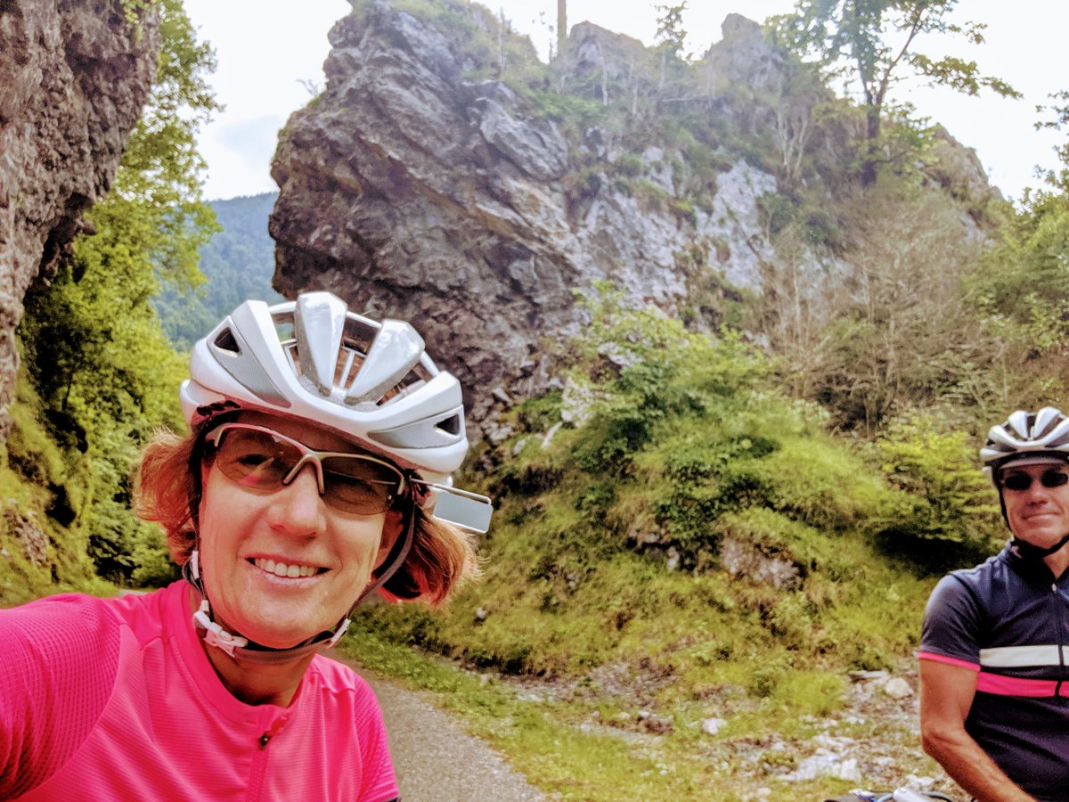 StacyKTweets's tweet photo. #Thistimelastyear Day 12 of 35 on 100 Cols Tocht - The World's Toughest Bike Tour w @SuperFly508! 62 miles & 9500' of climbing - Col de Burdincurucheta & Soudet w 15% grades in Pyréneés Mtns unsupported! #cycling #100Cols #CentCols https://t.co/n8L0JR2LWx https://t.co/NrWRT2Oi5Y https://t.co/4GAJh8L7wA