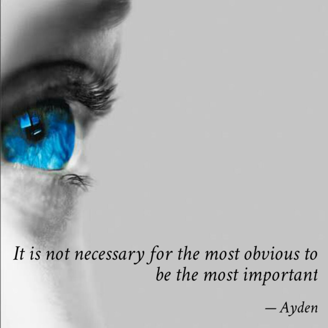 the_spaceguy's tweet photo. #eyes #obvious #importance #important #mostoften
Read my thoughts on @YourQuoteApp at https://t.co/Lpff9Yalz5 https://t.co/mgpLjhxOsp