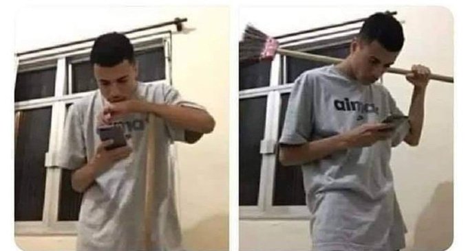 BlowMindVideo's tweet photo. Me after every 5 minutes checking the update of my result
#HSCResult #hscresults2020 https://t.co/ul5xNnb53z https://t.co/jP7iIe5T7o