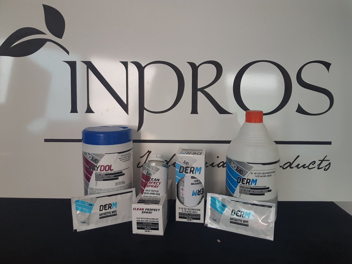 El ve ortam dezenfektanları 

inpros.com.tr

#dezenfektan
#antiseptik
#hijyen #temizlik #corona #covid19 #korona #ıslakmendil #yüzeytemizleyici #tibbicihazdezefektani #inprosendustriyelurunler #inpros #ortamdezenfeksiyonu #kişiselbakım