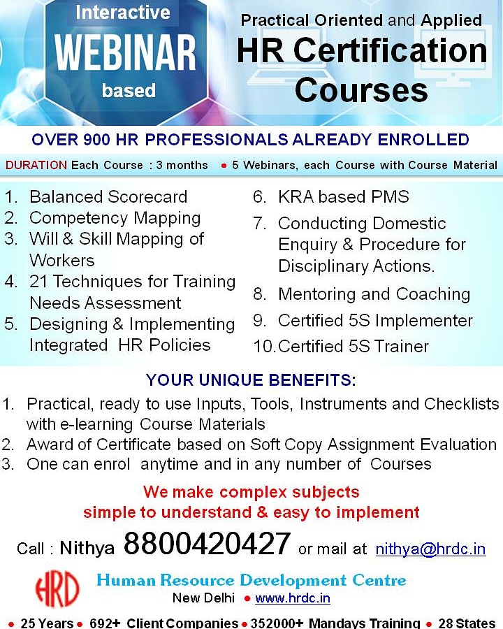 Subjectshwz's tweet photo. 900+ Professionals already enrolled in our Certification Courses. The Courses are designed and delivered by our expert with experience and exposure of working for over 600 + Client Companies.
#onlinecourse #certification #distancelearning #hrcourse
https://t.co/cKC3vQe0EE https://t.co/x74PaP1ItB