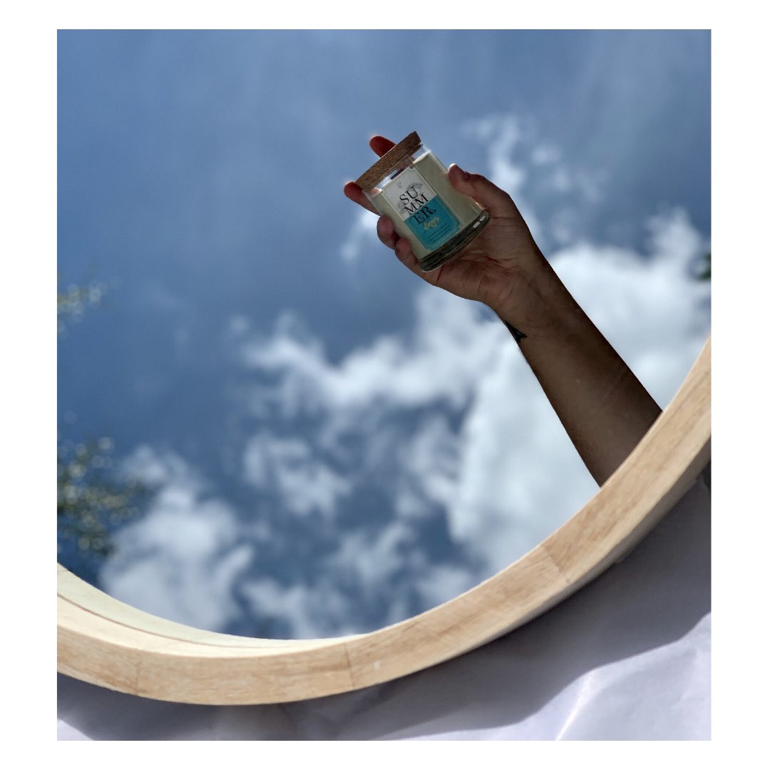 elm_rd's tweet photo. Blue skies, sunshine and Summer Days. The perfect feel-good combo! 💙 #summer #smellslikesummer #scentedcandles #summercandles #summerscents #summerdays https://t.co/5l7MH2Y3gd