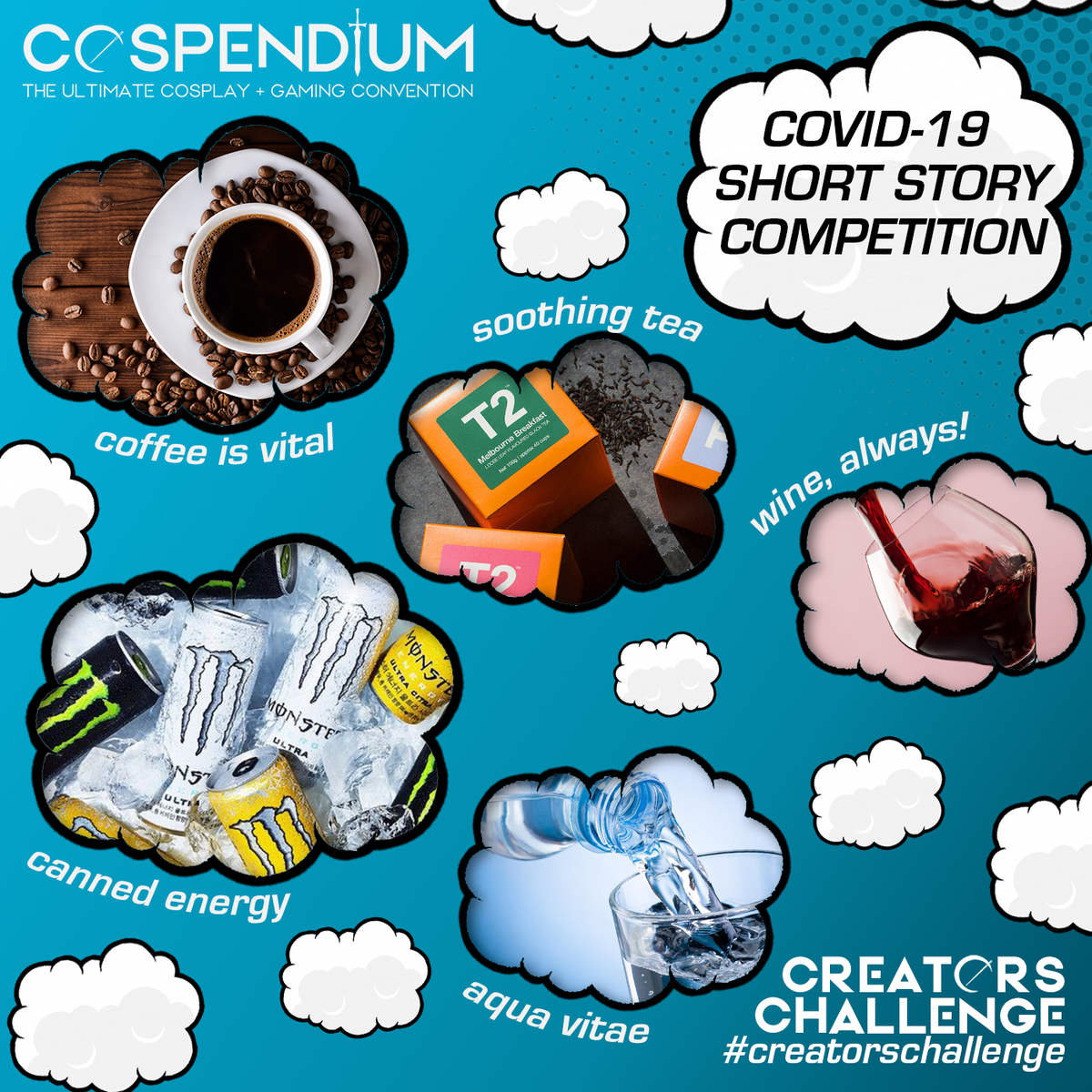 Do you have a writing companion?

A cheeky glass of wine, or a midnight coffee, what is your go to when you are in your creative zone? Throw a comment down below with what your ideal writing companion is!

Visit cospendium.com.au
#creatorschallenge #shortstory