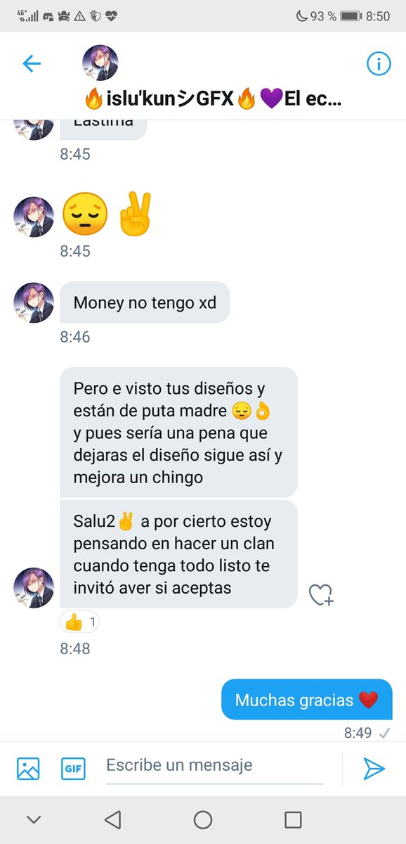 Mensaje así, alegran y dan más ganas de seguir, gracias ❤️🔥