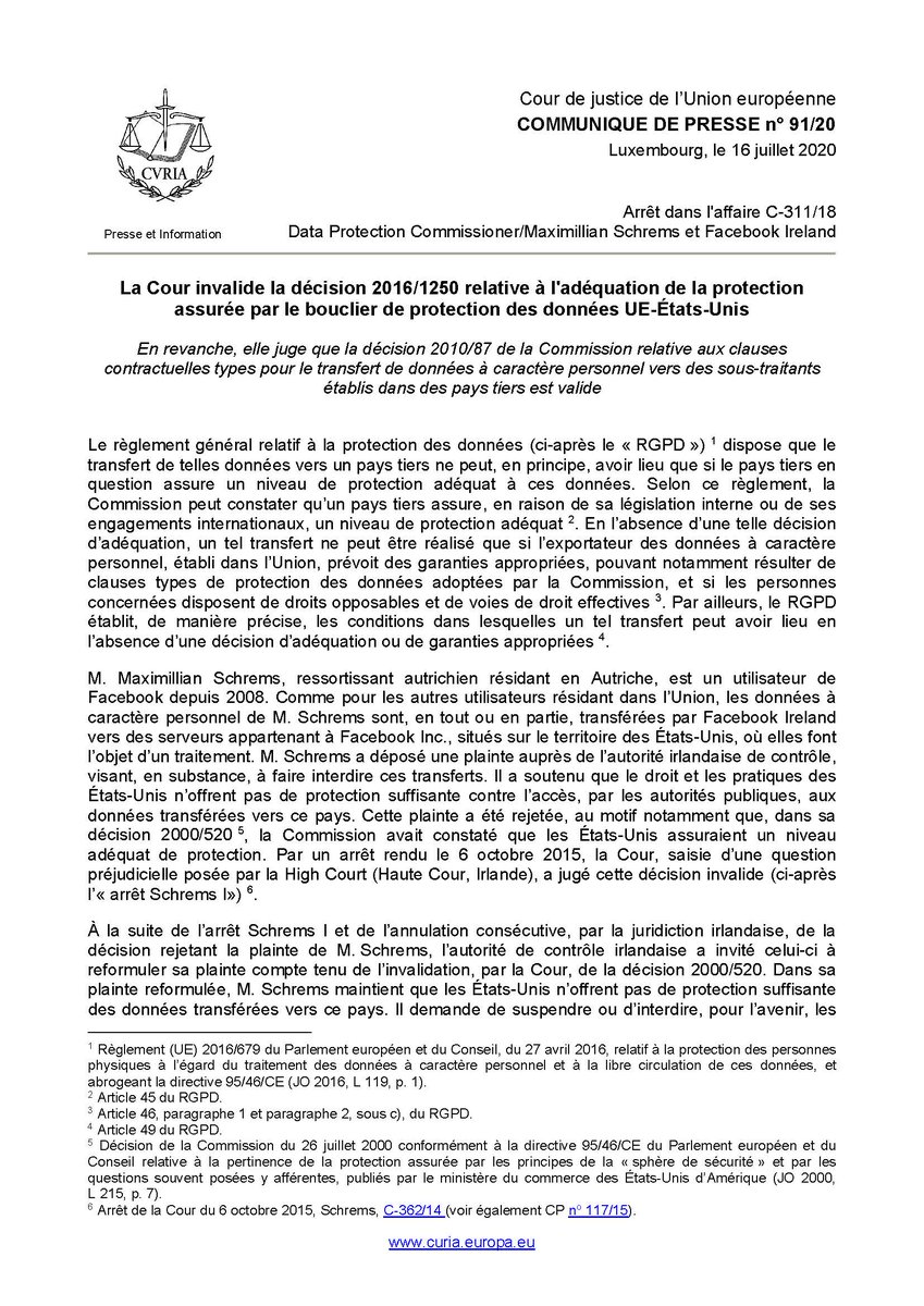 Cour de justice UE tweet media