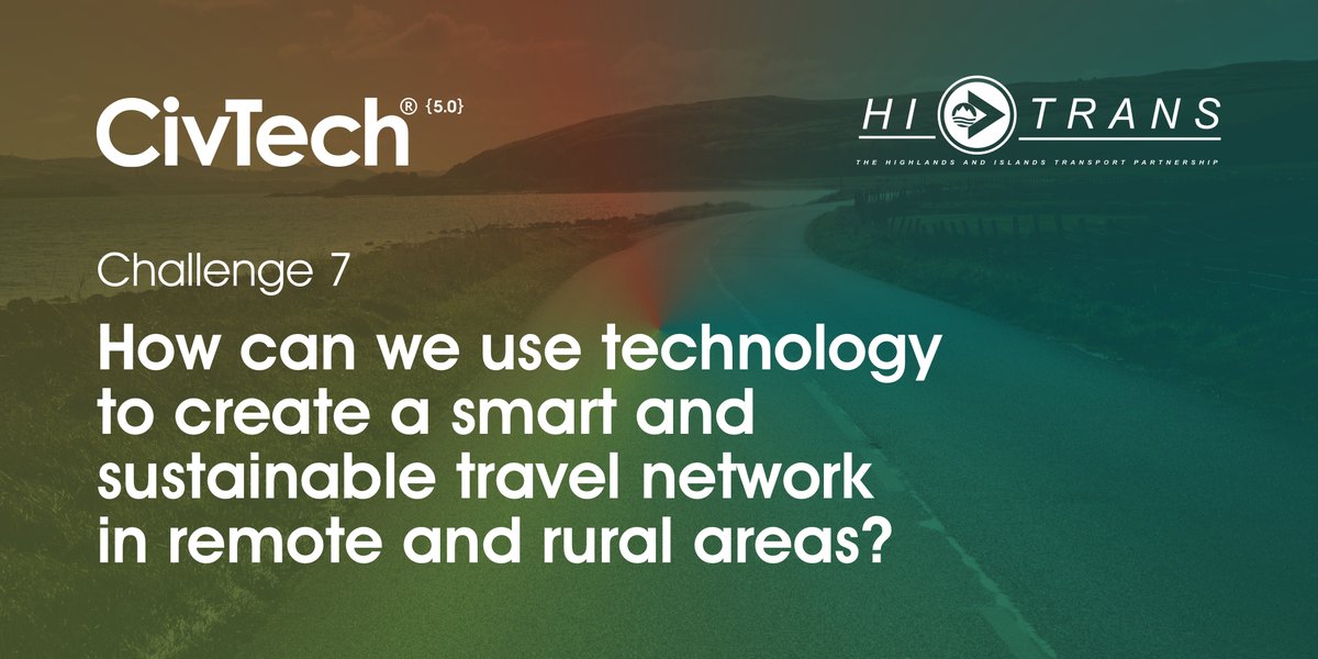 SoDigitalSavvy's tweet photo. RT CivTechScotland: CivTech 5.0 - Challenge 7: How can we use technology to create a smart and sustainable travel network in remote and rural areas?

https://t.co/1cMd72vWgm

#CivTech5 #CivTechScotland #ScotlandIsNow #TechForGood https://t.co/CYrCAll9qA