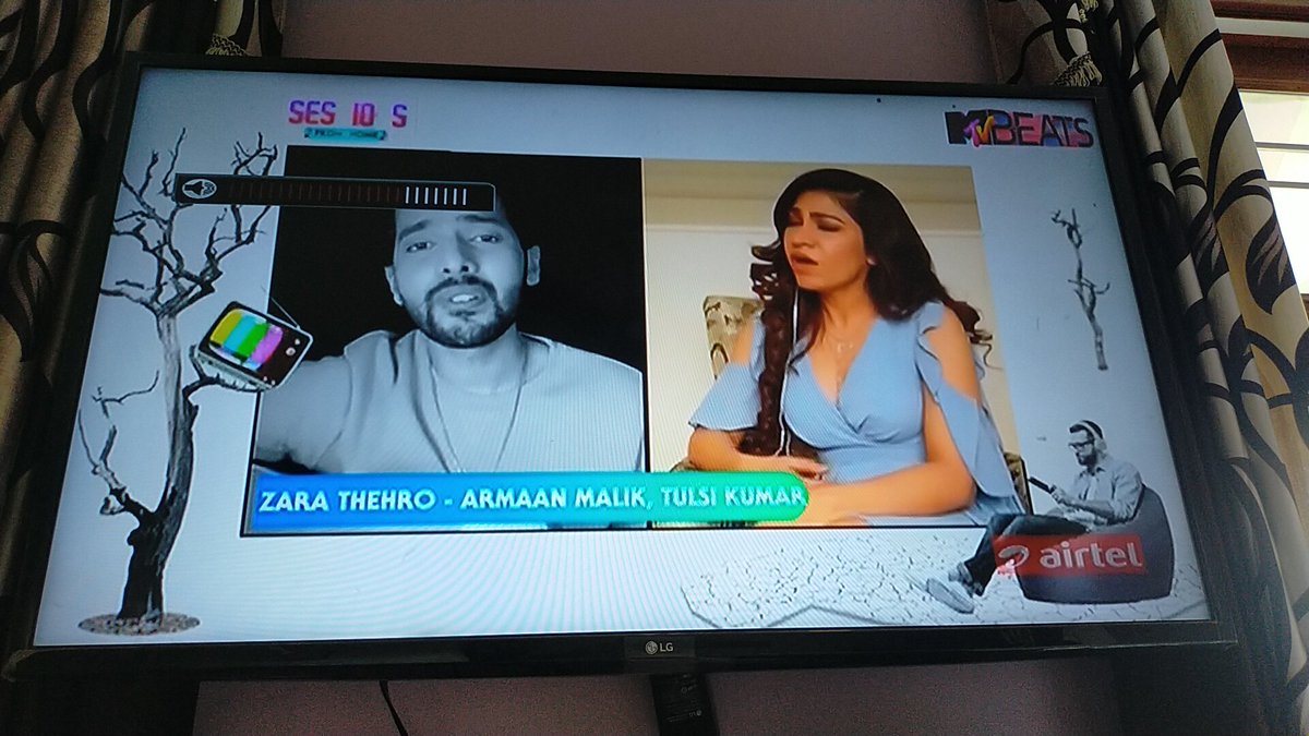 djokum's tweet photo. @ArmaanMalik22 this #SessionsFromHome on @MTVBeats literally made my day. Thanks a lot for singing melodies like #MHHT, #BDNZ, #PehlaPyaar & #ZaraThehro.❤️
I'm so fortunate to have you 🥺❤️
Thanks MTVBeats for this truly AMazing session 😍 https://t.co/OqgDahyxnk