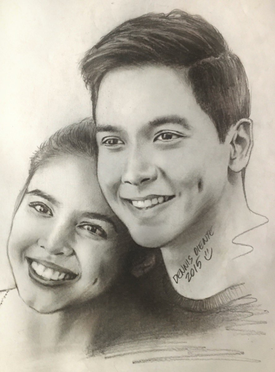 dennis_diente's tweet photo. My Bebe Love , their 1st photo and my 1st portrait of them together. ☺️ #2015 #ALDUBatADN5YearsNa Happy 5th ADN! @EatBulaga @allanklownz @aldenrichards02 @mainedcm @MaidenGraffix @donald9fifty @pat_05 @jaysondmx @DirekJoeyReyes https://t.co/TZC1z1sXjK