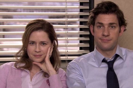 2. Jim and Pam (The Office)