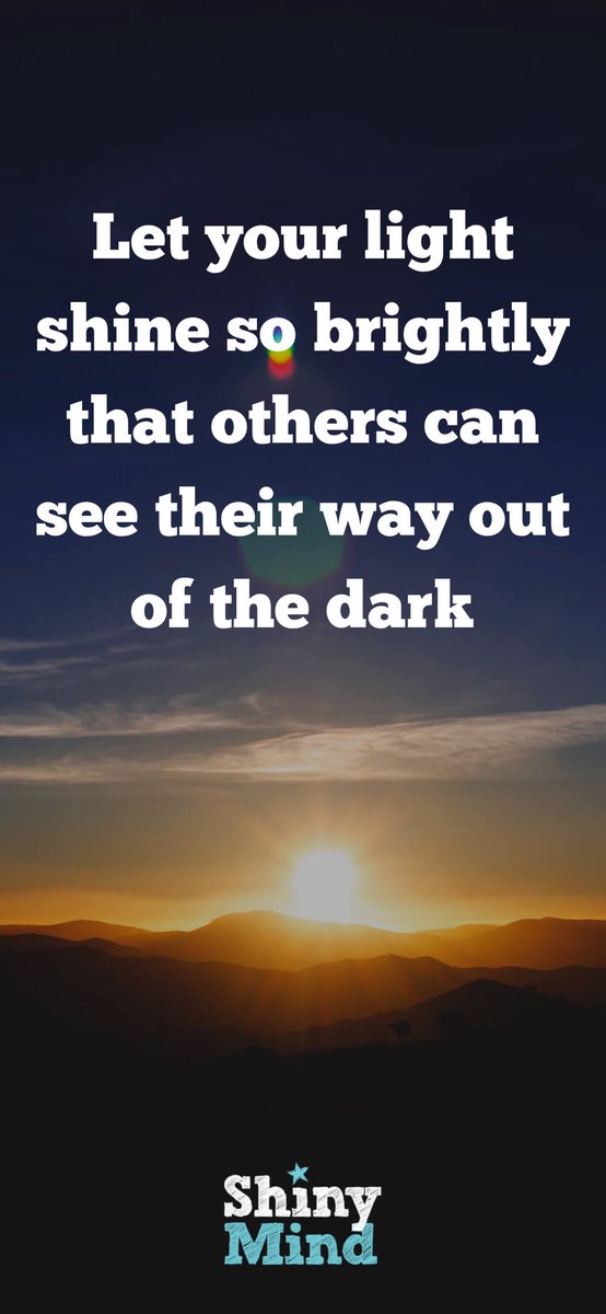 TweetBecHoward's tweet photo. Shine bright today for everyone #ThinkShiny https://t.co/LVjz0yzqOz