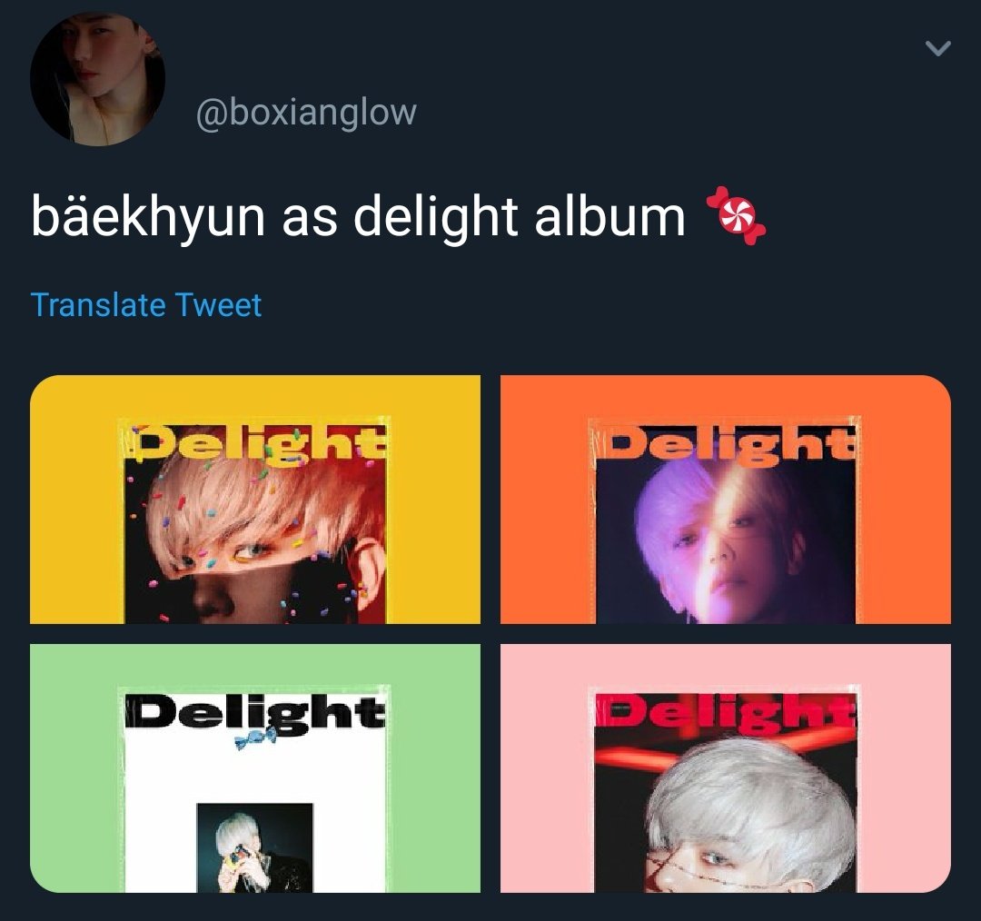 baekhyun as delight covers