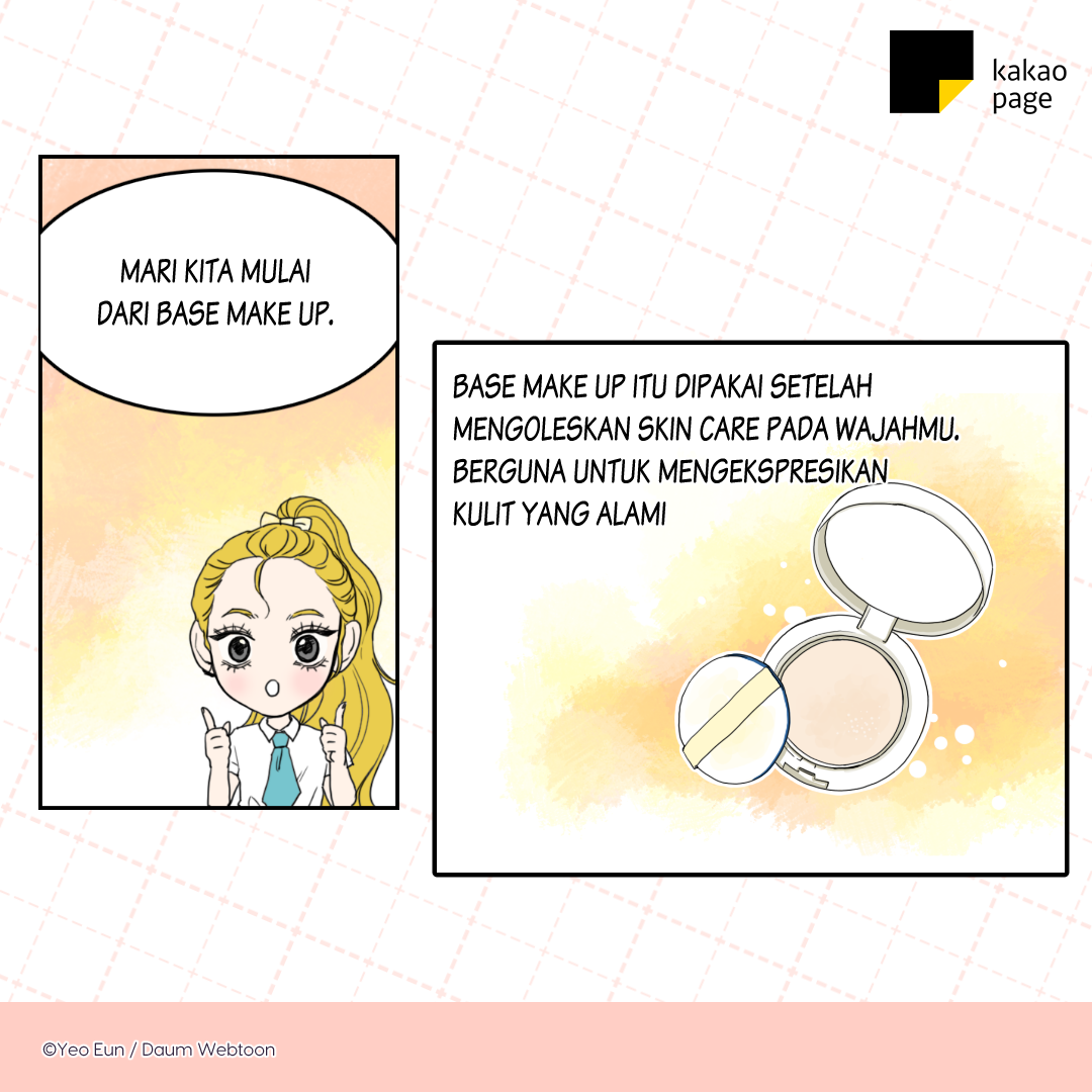 kakaopageindo's tweet photo. Mau glowing seperti artis korea? Ini dia nih Marina dari webtoon ‘Makeup Diary” bakal ngajarin kamu cara make up!! Kuy, disimak yaa~

#kakaopage #kakaopageindo #webtoon #manhwa #komik #temukankisahcintamu #makeup #learnfromwebtoon #makeupdiary https://t.co/6nlE5Odzoj