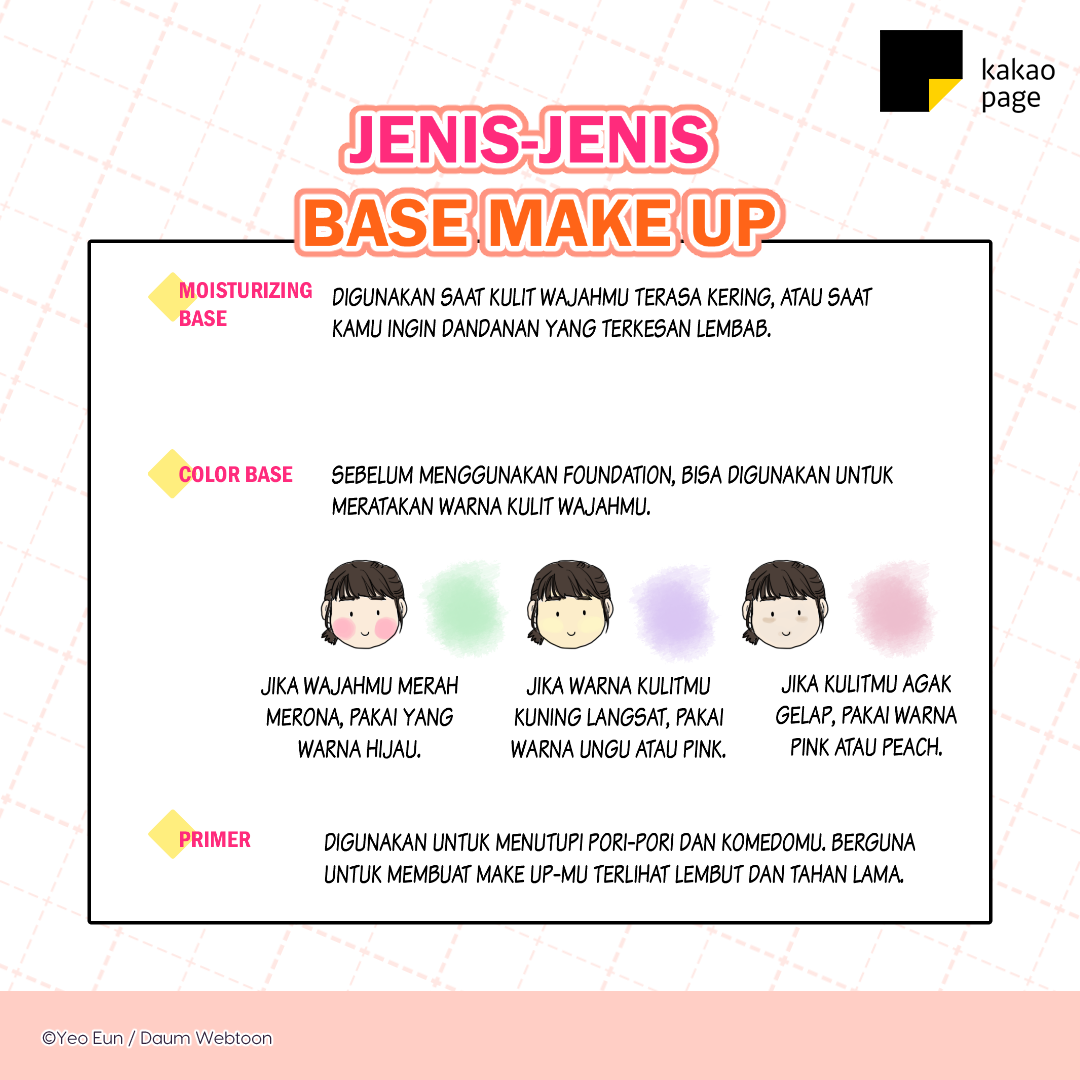 kakaopageindo's tweet photo. Mau glowing seperti artis korea? Ini dia nih Marina dari webtoon ‘Makeup Diary” bakal ngajarin kamu cara make up!! Kuy, disimak yaa~

#kakaopage #kakaopageindo #webtoon #manhwa #komik #temukankisahcintamu #makeup #learnfromwebtoon #makeupdiary https://t.co/6nlE5Odzoj