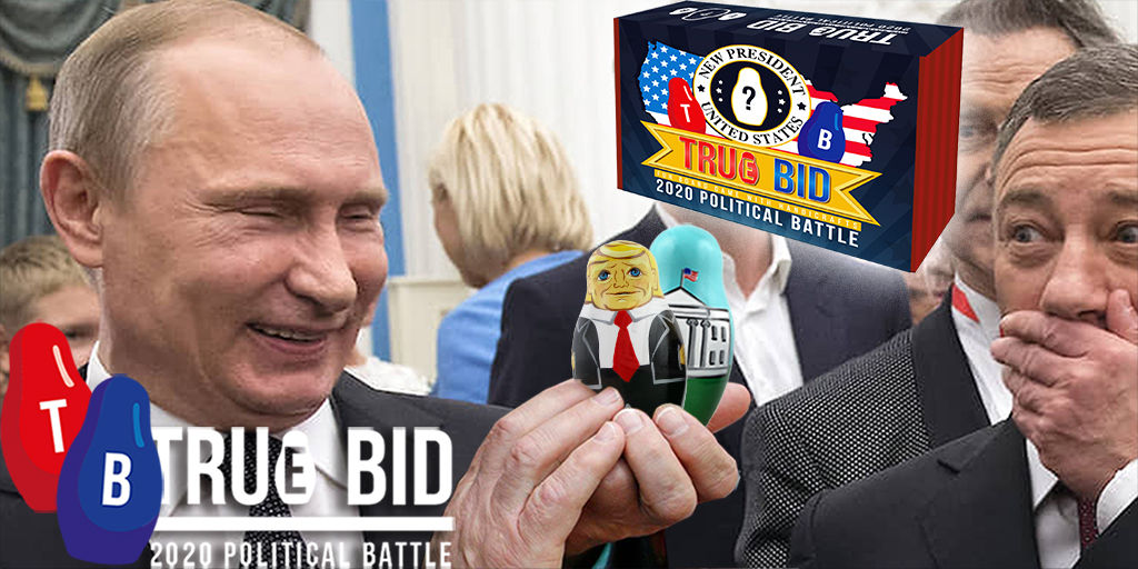 AEVVVHOME's tweet photo. Who will win the battle between Republicans and Democrats? Who will occupy the Oval Office?
#PutinsPuppet #PutinsGOP #PutinPuppetTrump #TrumpIsNotWell #Trump2020Landslide #Trump2020LandslideVictory #Biden #Biden2020 #truebid #truebidgame #truebidboardgame #truebidgame https://t.co/EgDPJvbavq