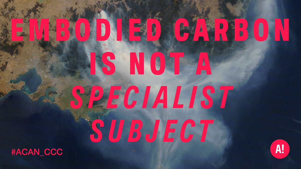 Climate literacy and environmental design are continually marginalised in our architecture education system. This isn’t good enough. Write to your head of schools. Tell them a climate and biological emergency shouldn’t be an afterthought. 

architectscan.org/curriculum-cam…

#acan_ccc