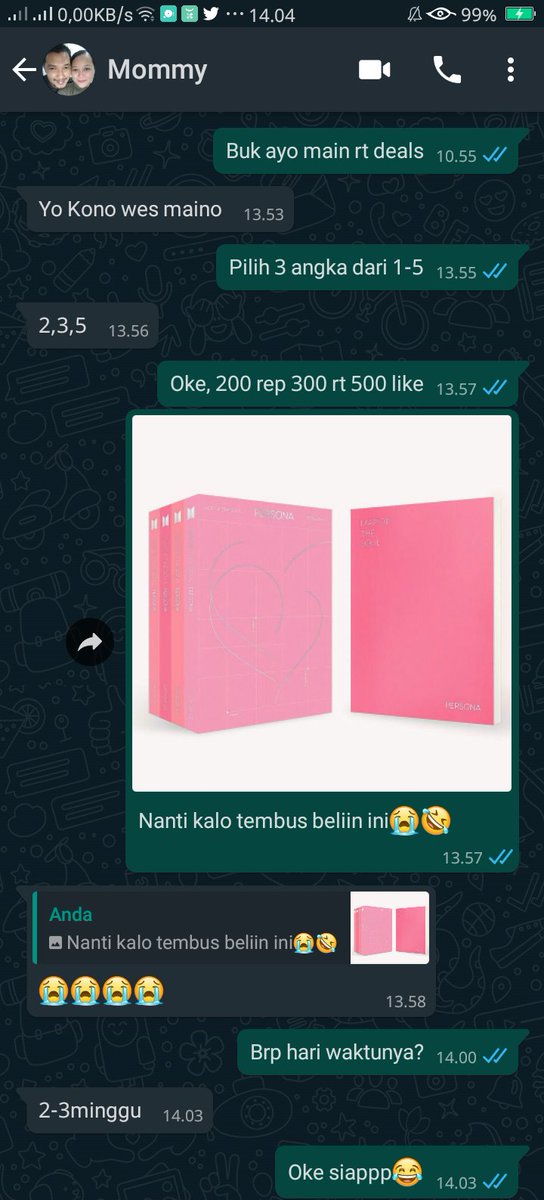 luffyforaca's tweet photo. GAISS AKU TAU AKUNKU KECIL. TAPI AKU BOLEH MINTA BANTUAN KALIAN GA? BUAT DAPETIN ALBUM PERSONA😭 AKU YAKIN KALIAN SEMUA BAIK😭🙏🏻 AKU LAGI MAIN RT DEALS SAMA IBU AKU BUAT DAPETIN ALBUM PERSONA, 200 REP 300 RT 500 LIKE😭 SEMOGA BISA TEMBUS AMINN. MAKASIHH BUAT YANG UDAH BANTUIN😭❤ https://t.co/Ud60lepfB6