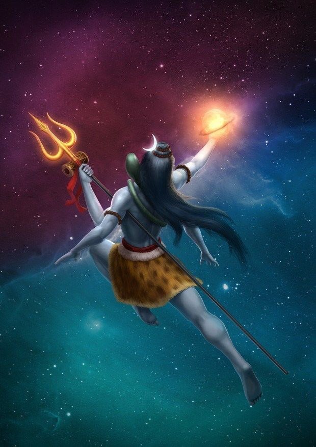 What relieves you from all the problems and suffering is the trishul. And it is in the hand of Shiva. Some believe that it also represents the trinity –brahma , Vishnu , Mahesh ; sarasvati , lakshami and kaali, 3 modes of nature --creation, maintenance and destruction,