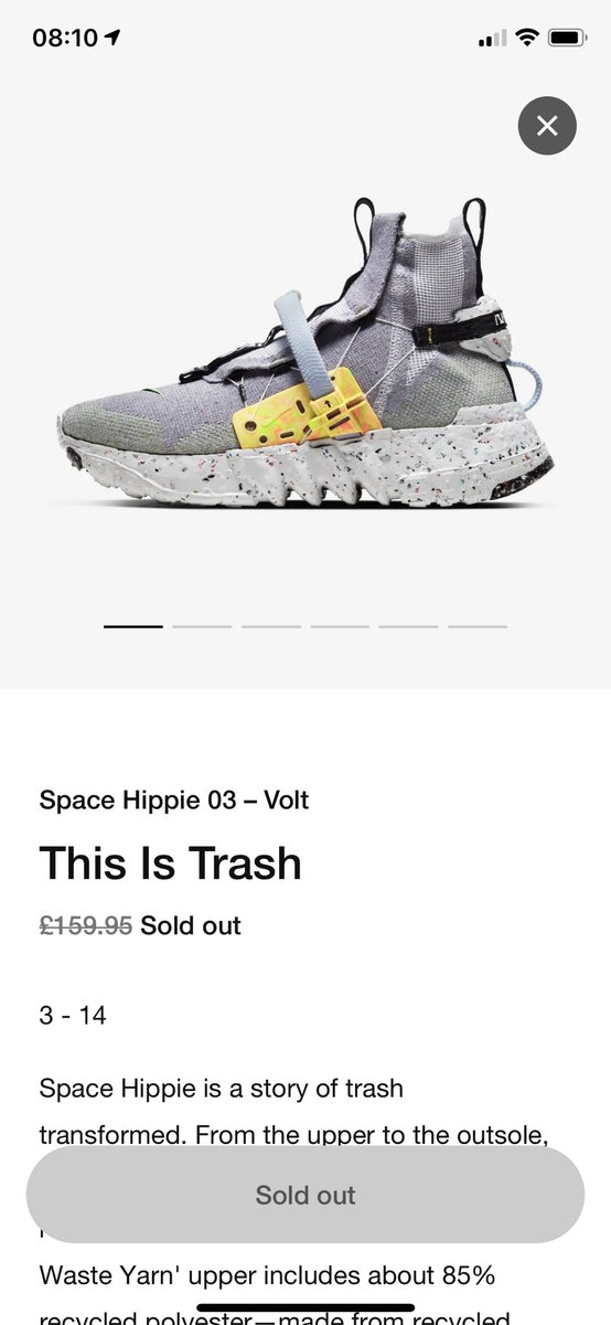 Terryjack1985's tweet photo. @teamnike @nikestore what do u have to do to actually buy some trainers from SNKRS app 7:59 waiting on the app this morning 3 times it got me to pending then booted me out. Thanks for that missed them AGAIN #joke #sortitout #nikespacehippie #nikesnkersapp https://t.co/ez1asIN2jm